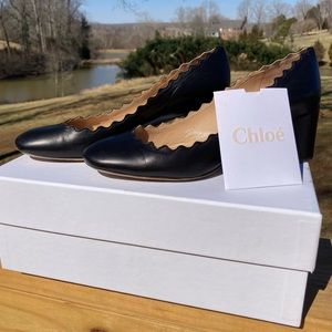 Chloe Lauren Leather Pumps